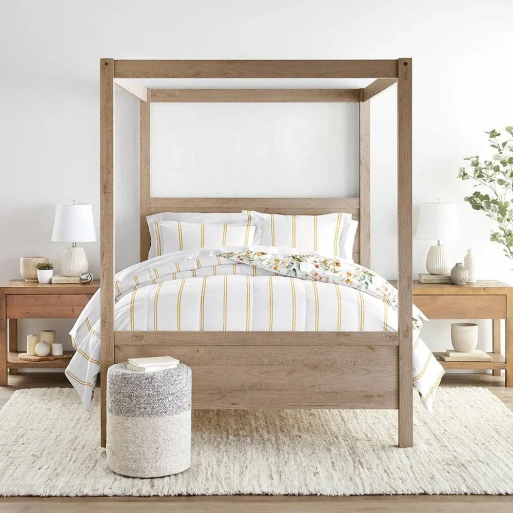 Chintz Floral Reversible‎ Down-Alternative Comforter Set NIP